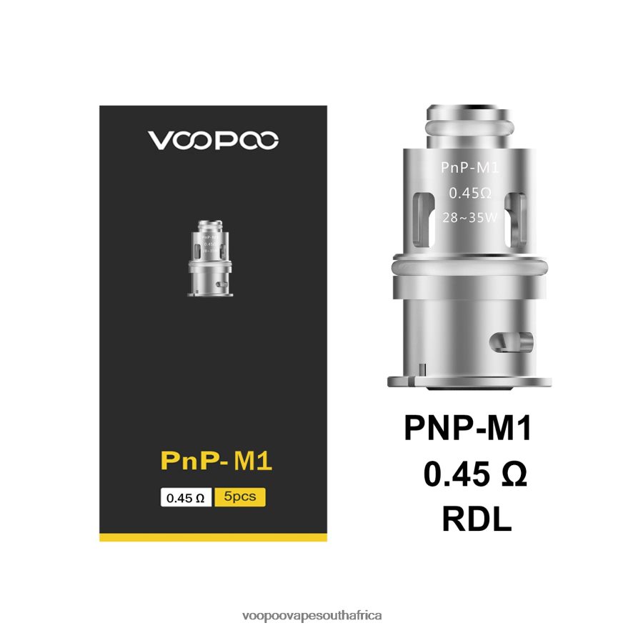 VOOPOO PNP Coils (5Pcs) 8H4DNL588 PnP-M1 VOOPOO vape mod