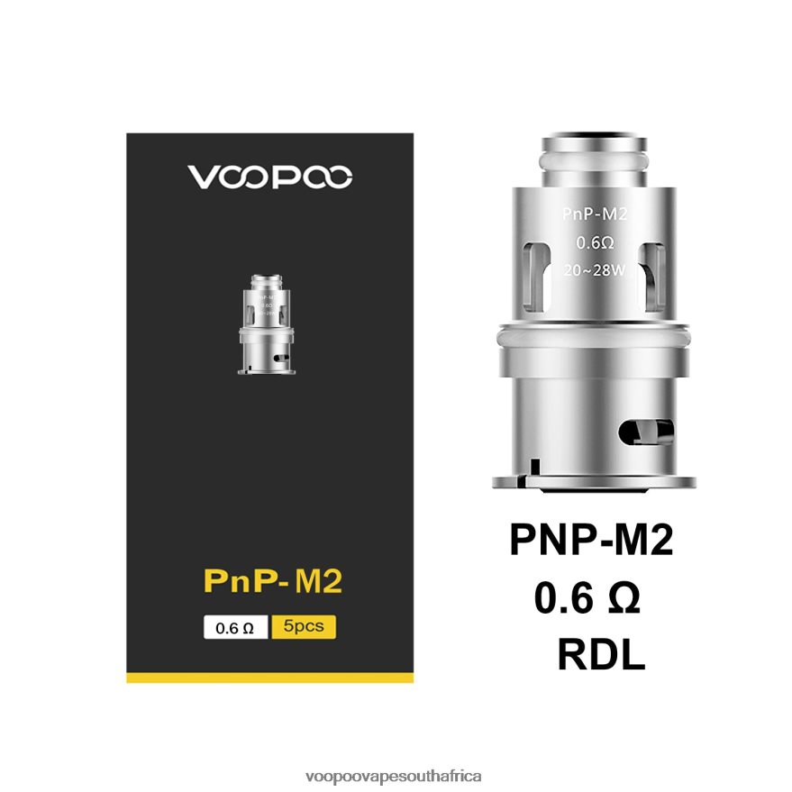VOOPOO PNP Coils (5Pcs) 8H4DNL589 PnP-M2 VOOPOO argus south africa