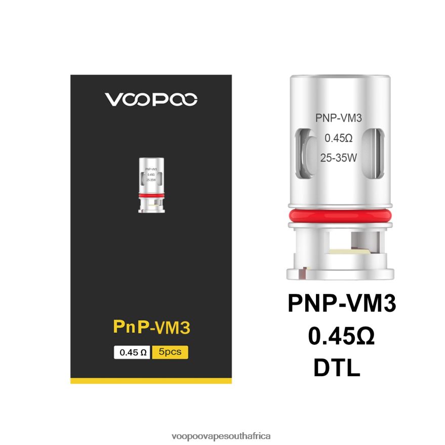 VOOPOO PNP Coils (5Pcs) 8H4DNL597 PnP-VM3 VOOPOO vape amazon