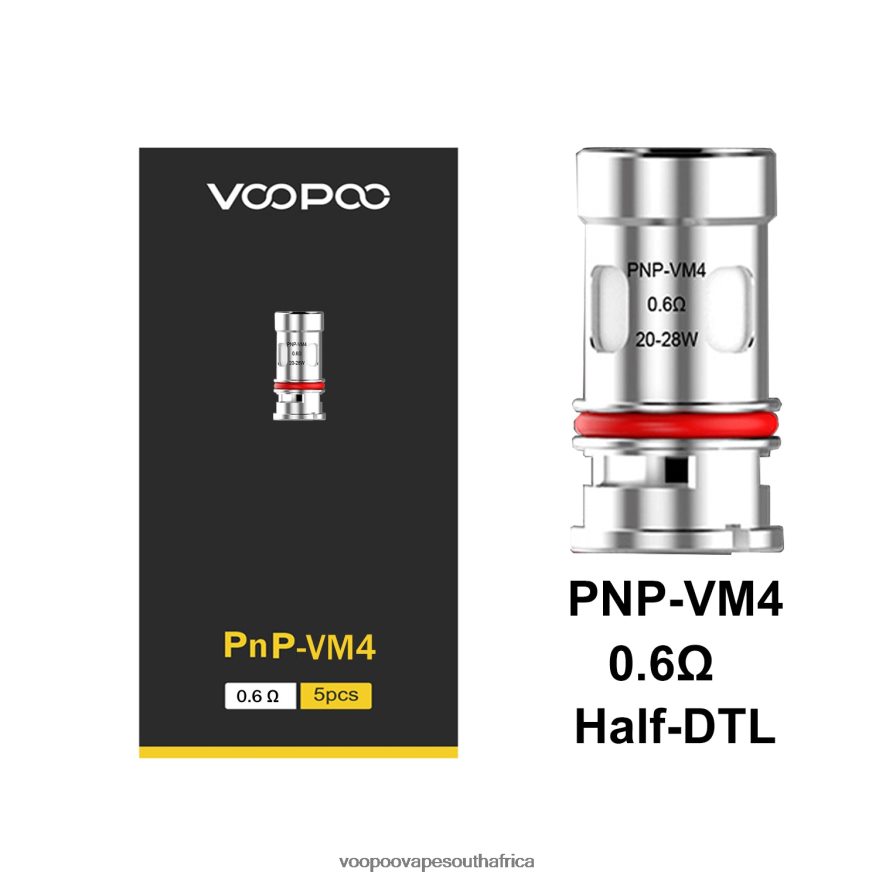 VOOPOO PNP Coils (5Pcs) 8H4DNL598 PnP-VM4 VOOPOO vape mod