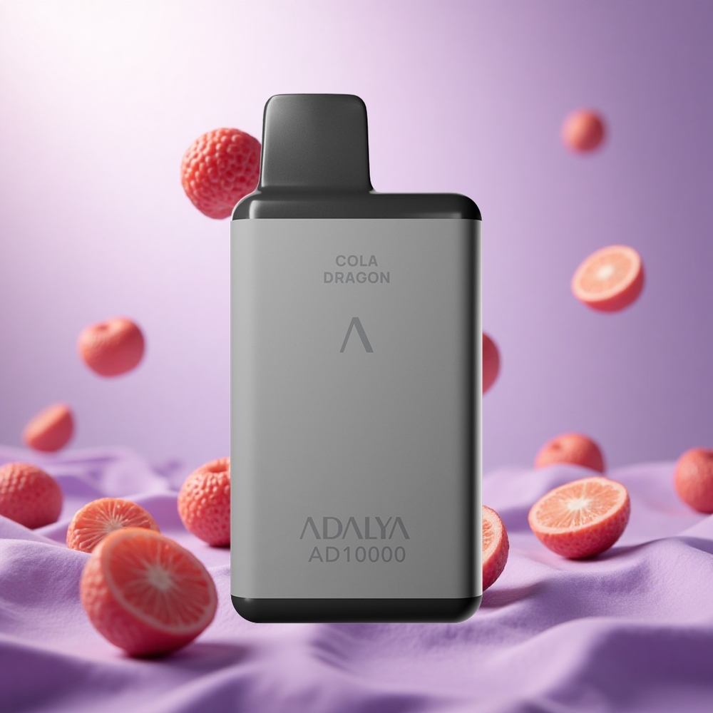 Cola Dragon Adalya AD 10000 Puffs USB-C Rechargeable Space Gray vape suppliers South Africa
