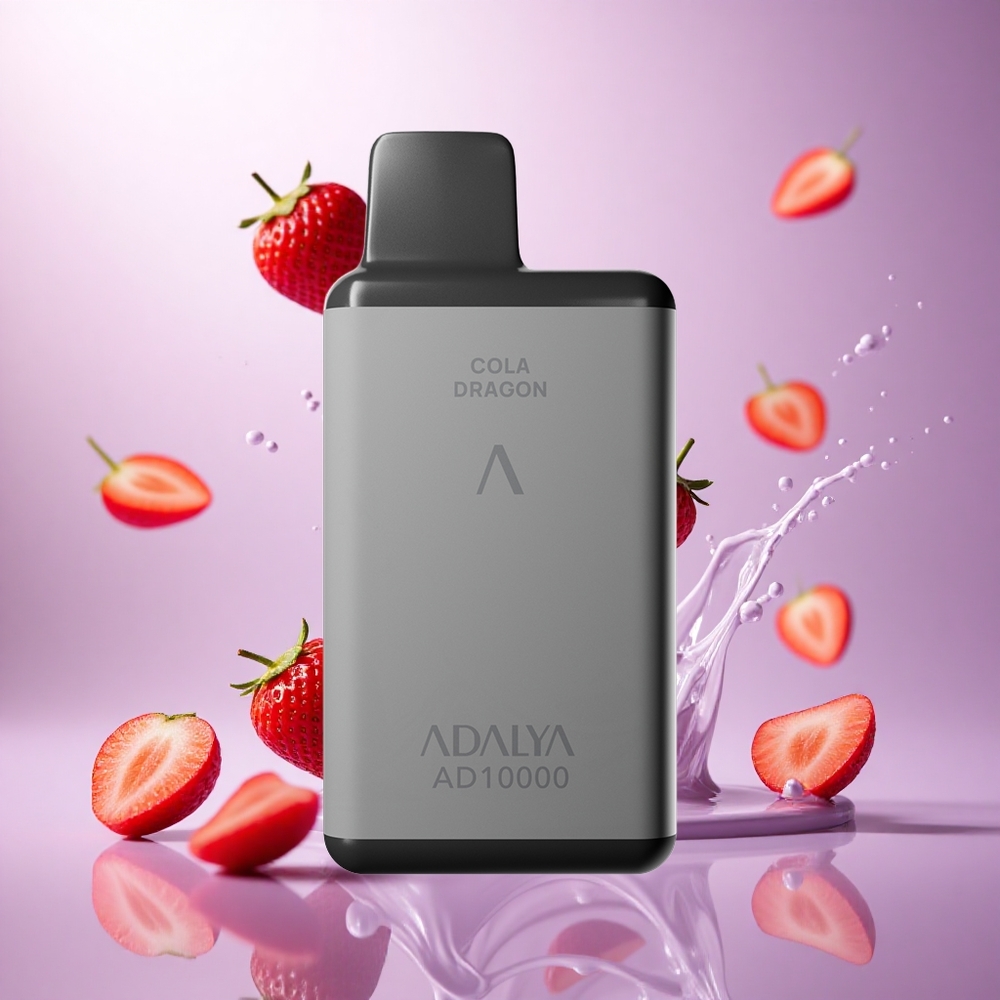 Strawberry Splash Adalya AD 10000 Puffs USB-C Rechargeable vape suppliers South Africa