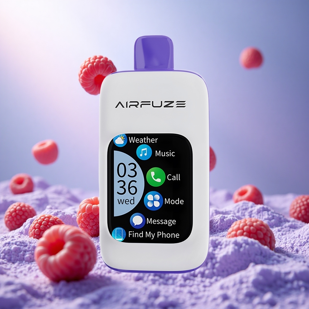 Blue Razz Ice AirFuze Smart 30000 Puffs 900mAh Display vape suppliers South Africa