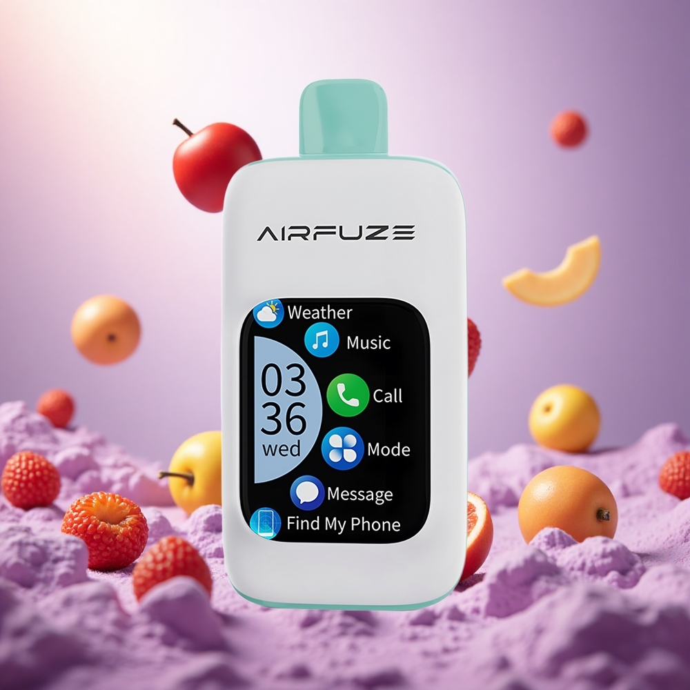 Rainbow Fruit Burst AirFuze Smart 30000 Puffs Disposable Vape with 900mAh Battery vape suppliers South Africa