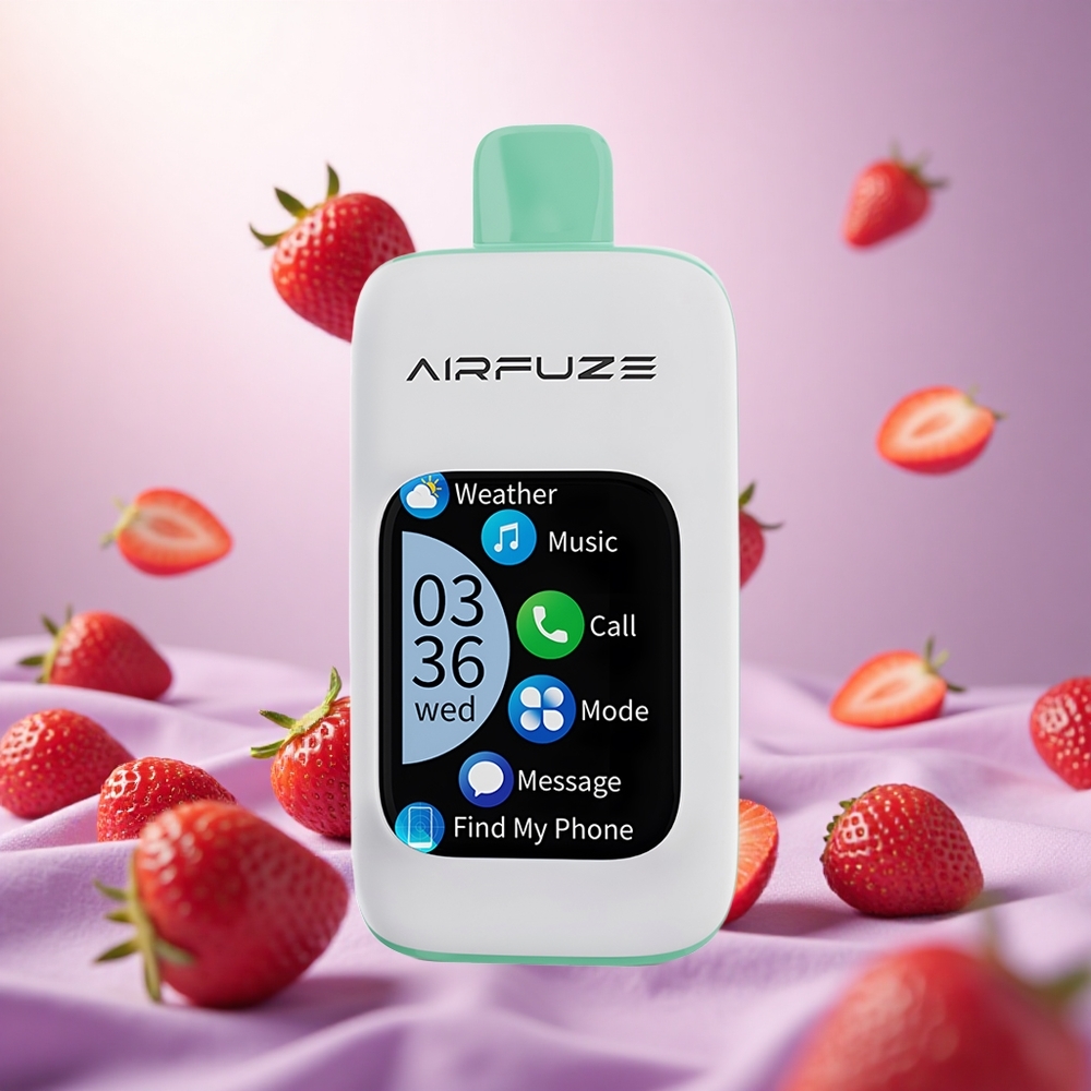 Strawberry Summertime AirFuze Smart 30000 Puffs Disposable Pod 900mAh Type-C vape suppliers South Africa