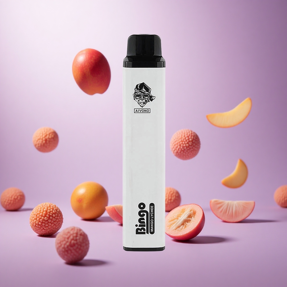 Mango Lychee Aivono Aim Bingo 4000 Puffs 1000mAh 10mL vape suppliers South Africa