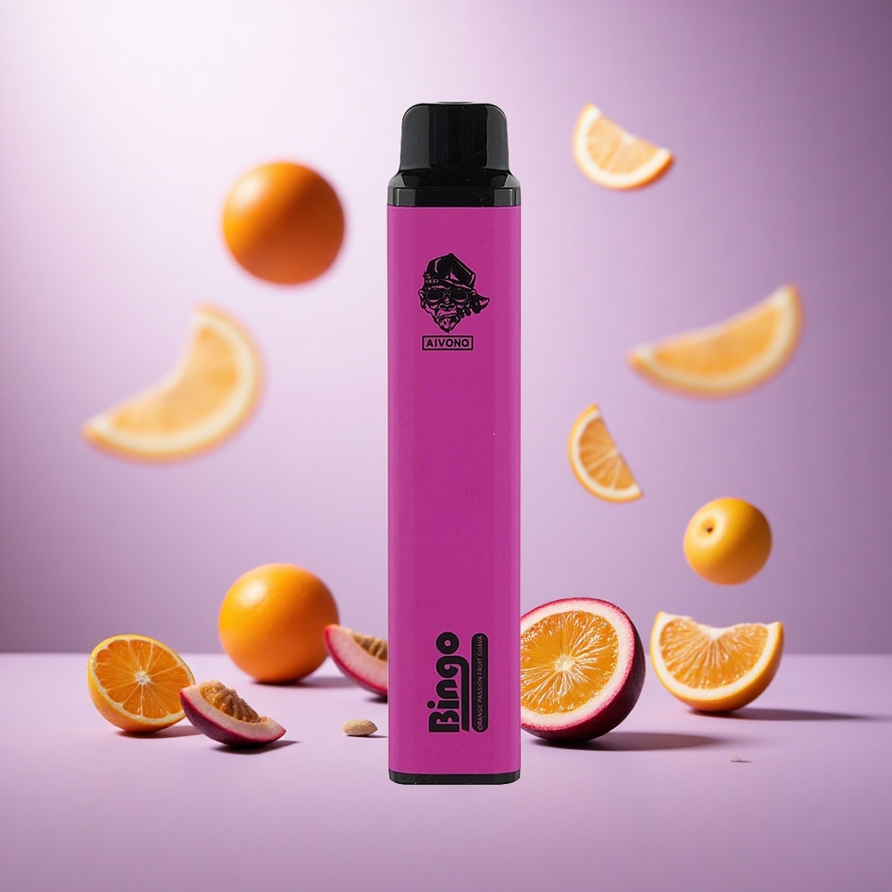 Orange Passion Fruit Guava Aivono Bingo 4000 Puffs Disposable Vape 10mL 1000mAh vape suppliers South Africa