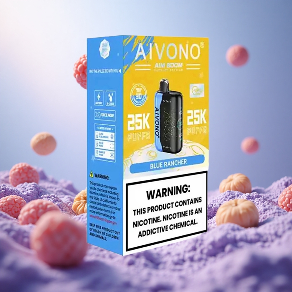 Blue Rancher Aivono Aim Boom 25000 Puffs 28ml 650mAh vape suppliers South Africa