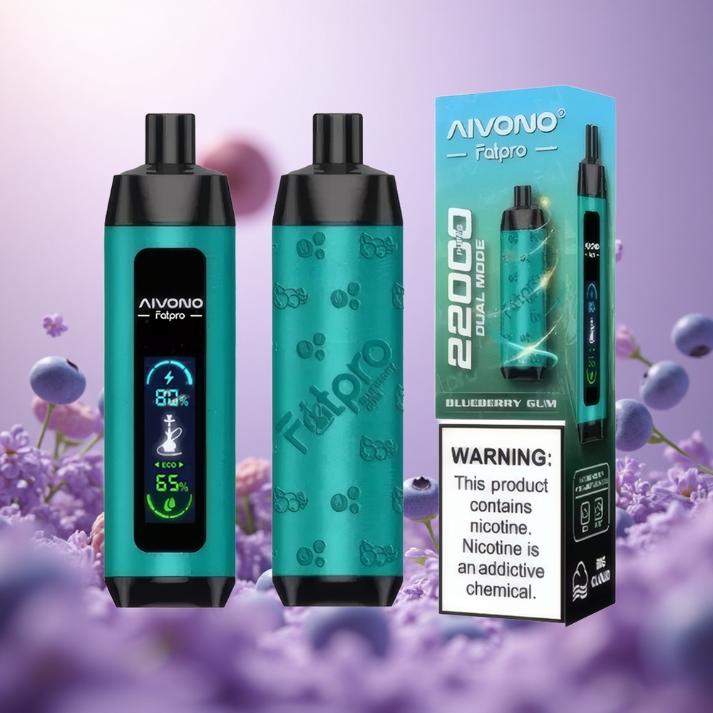 Blueberry Gun Aivono AIM FATPRO 22000 Puffs 28ml 600mah Rechargeable vape suppliers South Africa