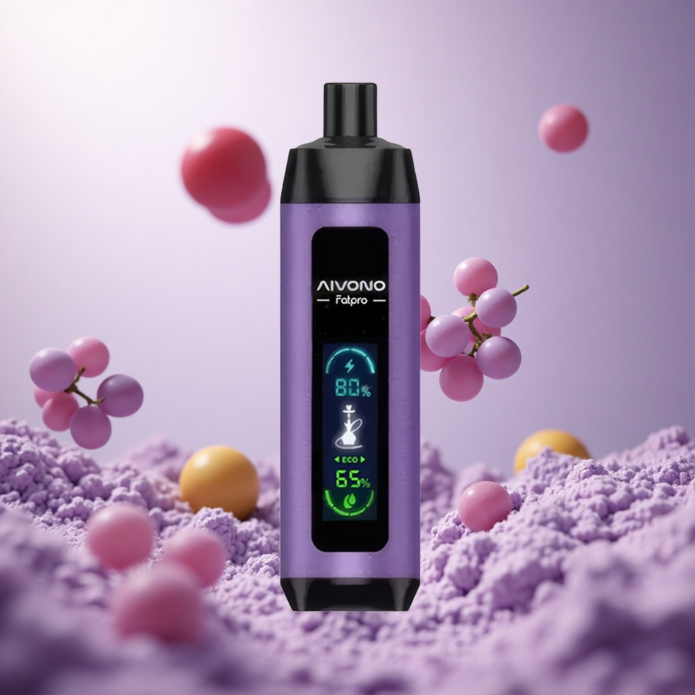 Grape Mint Aivono Aim Fatpro 22000 Puffs 28ml 600mah Rechargeable vape suppliers South Africa