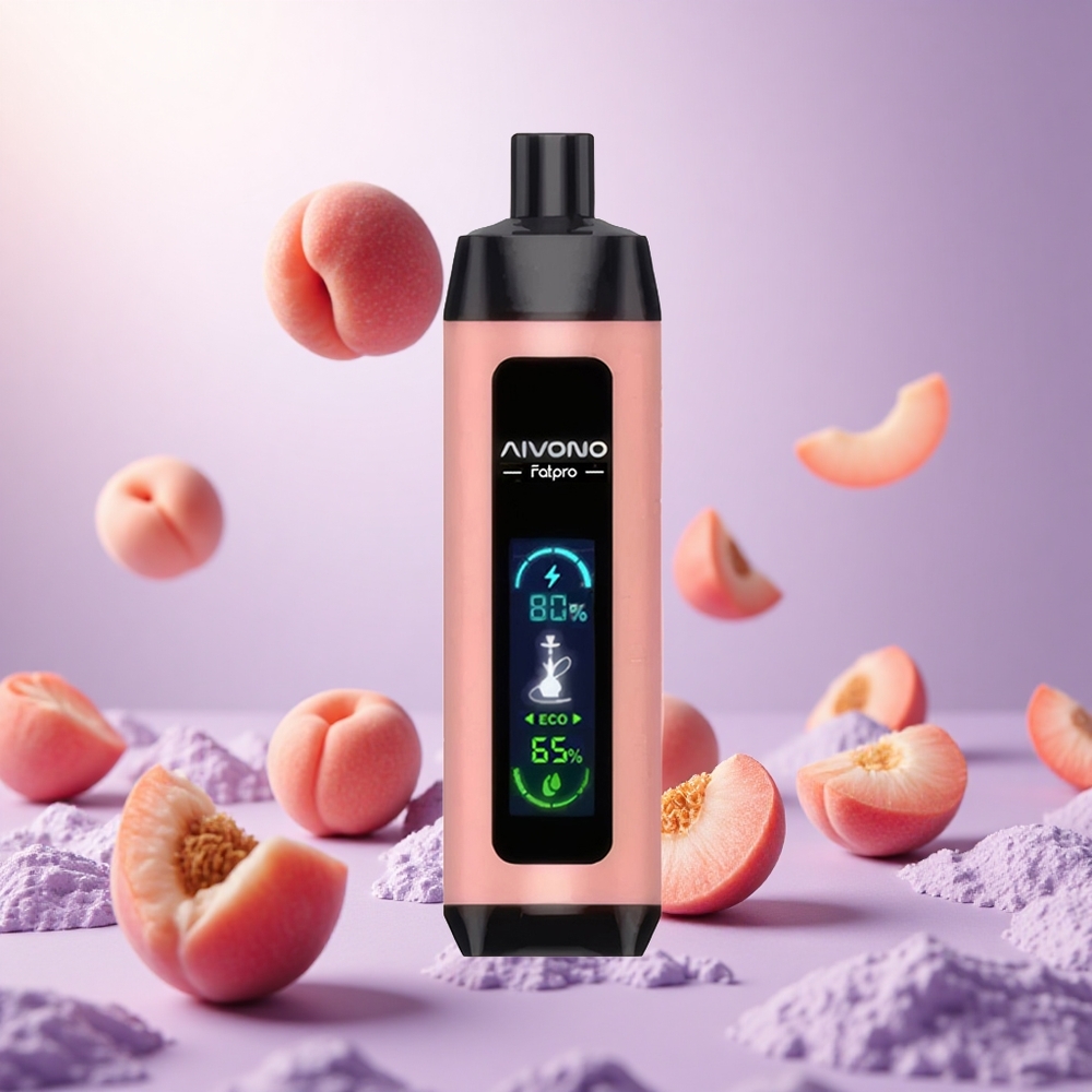 Peach Ice Aivono Aim Fatpro 22000 Puffs Disposable Vape Eco/Boost Dual Modes vape suppliers South Africa