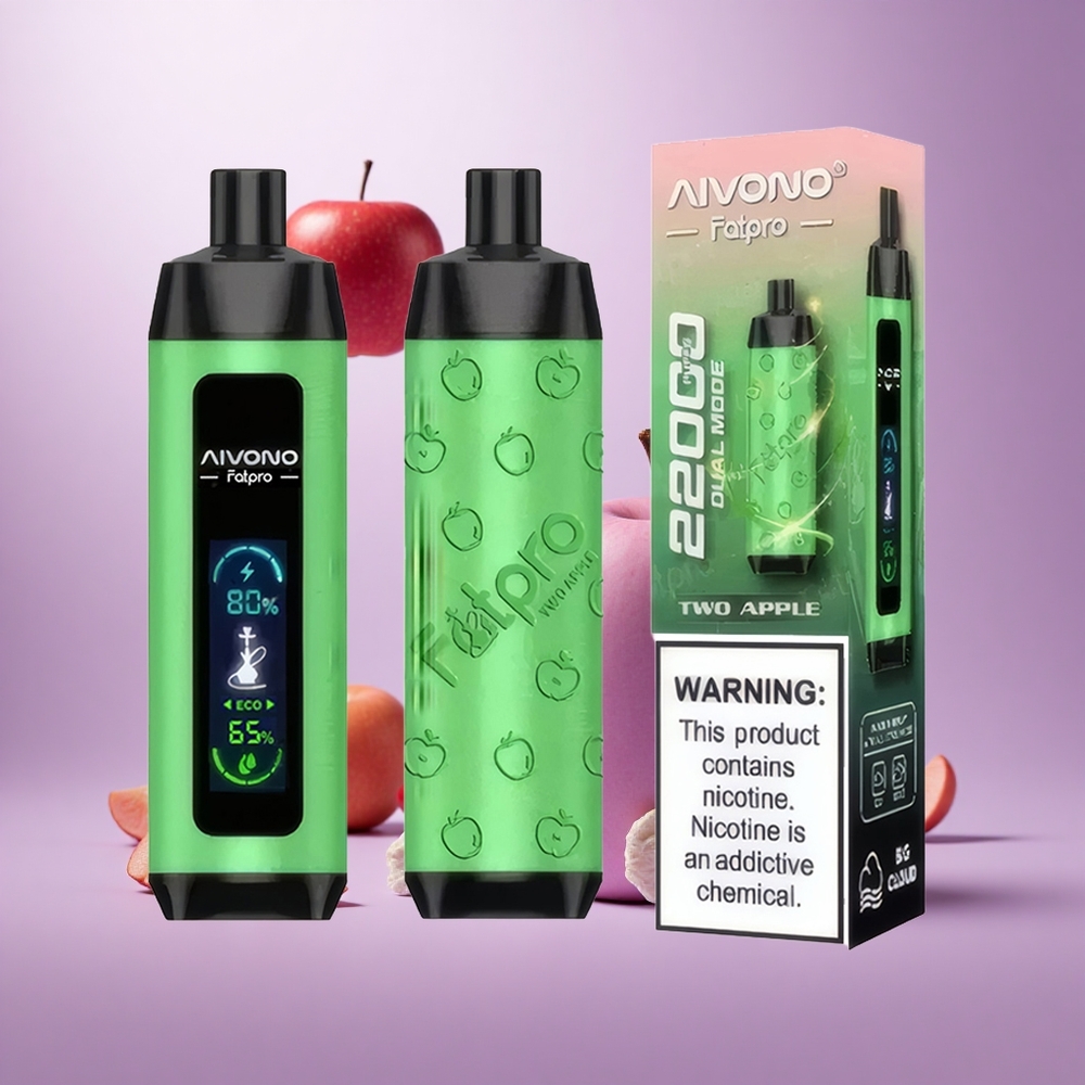 Two Apple Aivono Aim Fatpro 22000 Puffs 28ml Eco/Boost Dual Modes vape suppliers South Africa