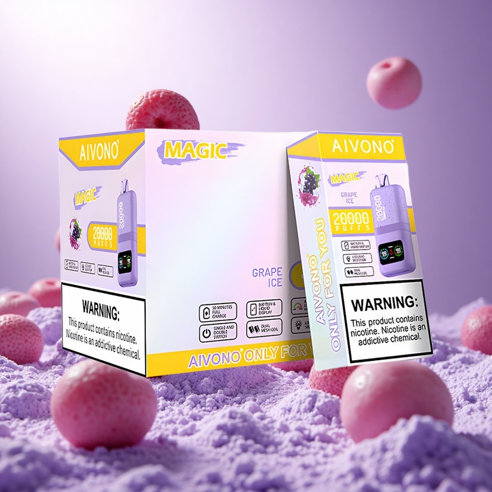 Grape Ice Aivono Aim Magic 20000 Puffs Dual Mesh Coils vape suppliers South Africa