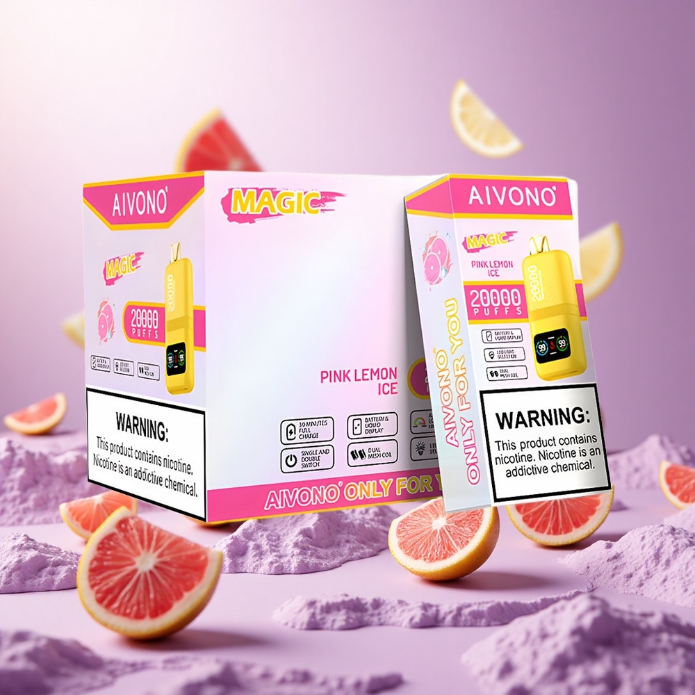 Pink Lemon Ice Aivono Aim Magic 20000 Puffs Dual Mesh Coils vape suppliers South Africa