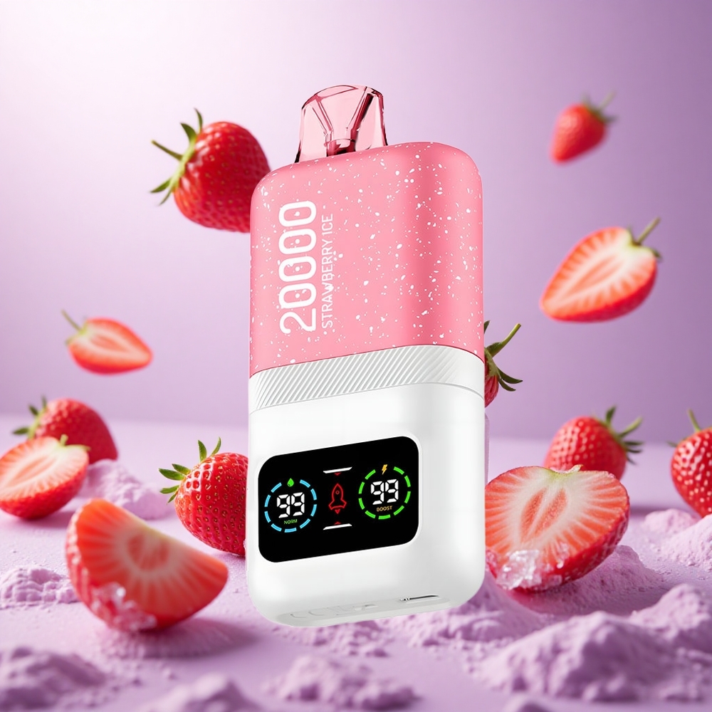 Strawberry Ice Aivono AIM MAGIC 20000 Puffs Dual Mesh LCD vape suppliers South Africa