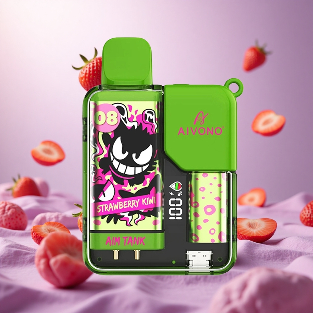 Strawberry Liwi Aivono AIM-TANK 9500 Puffs 18ml E-liquid vape suppliers South Africa