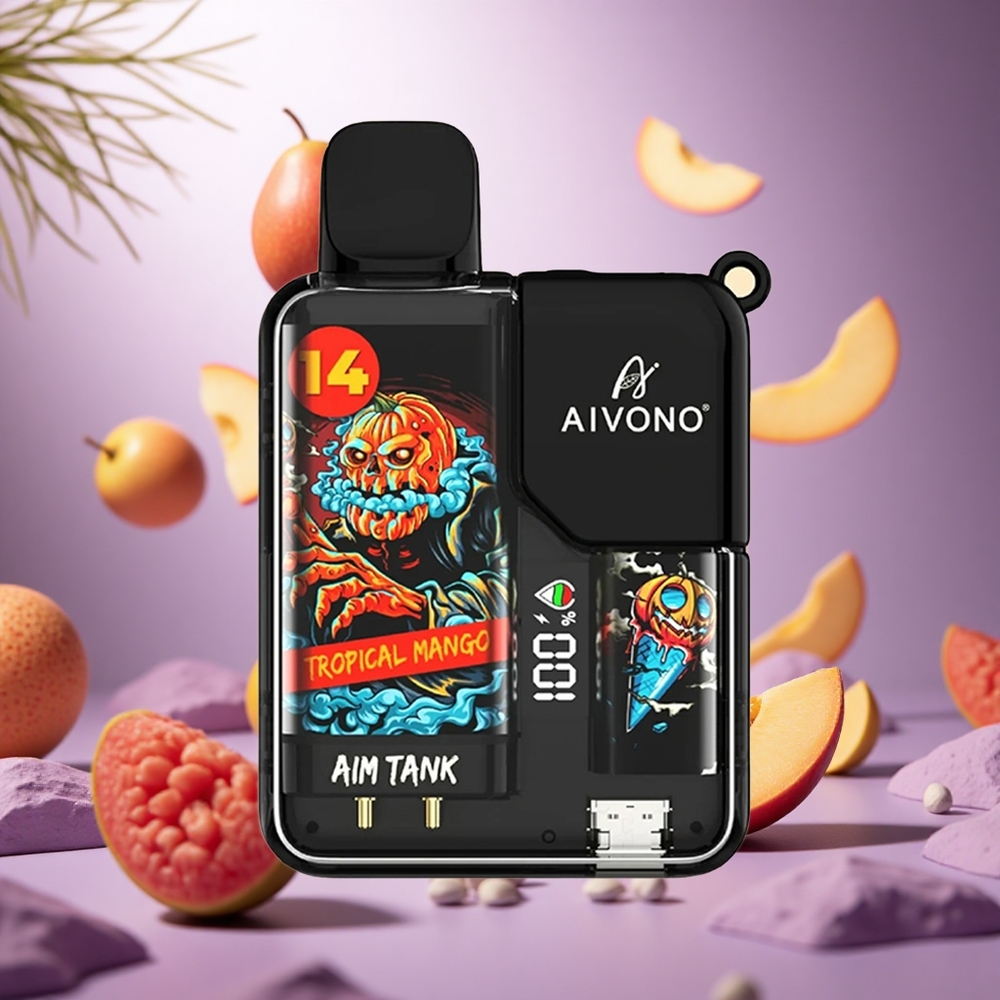 Tropical Mango Aivono AIM-TANK 9500 Puffs 18ml 650mAh vape suppliers South Africa