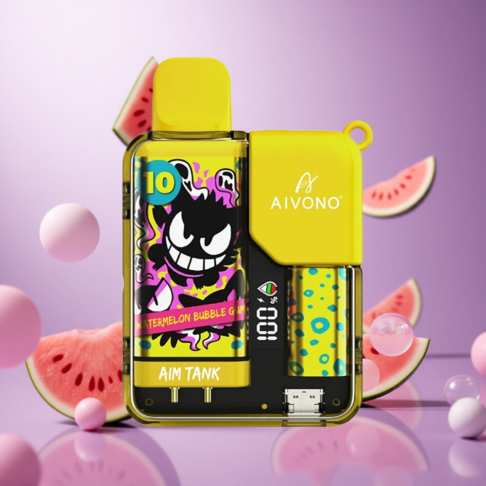 Watermelon Bubble Gum Aivono AIM-TANK 9500 Puffs 18ml 650mAh vape suppliers South Africa