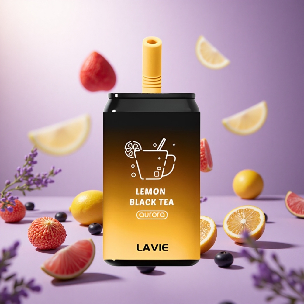 Lemon Black Tea LAVIE Aurora 11000 Puffs 22ML Type C vape suppliers South Africa