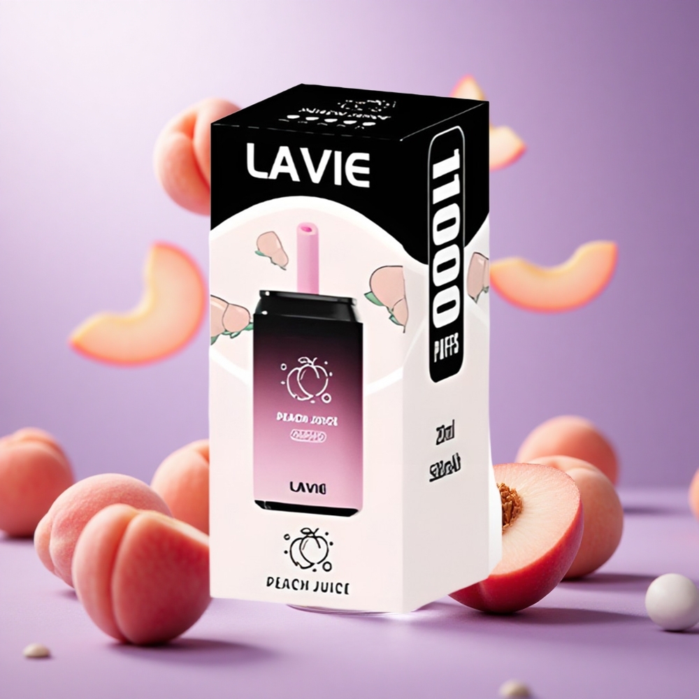 Peach Juice LAVIE Aurora 11000 Puffs 22ML Disposable Vape vape suppliers South Africa
