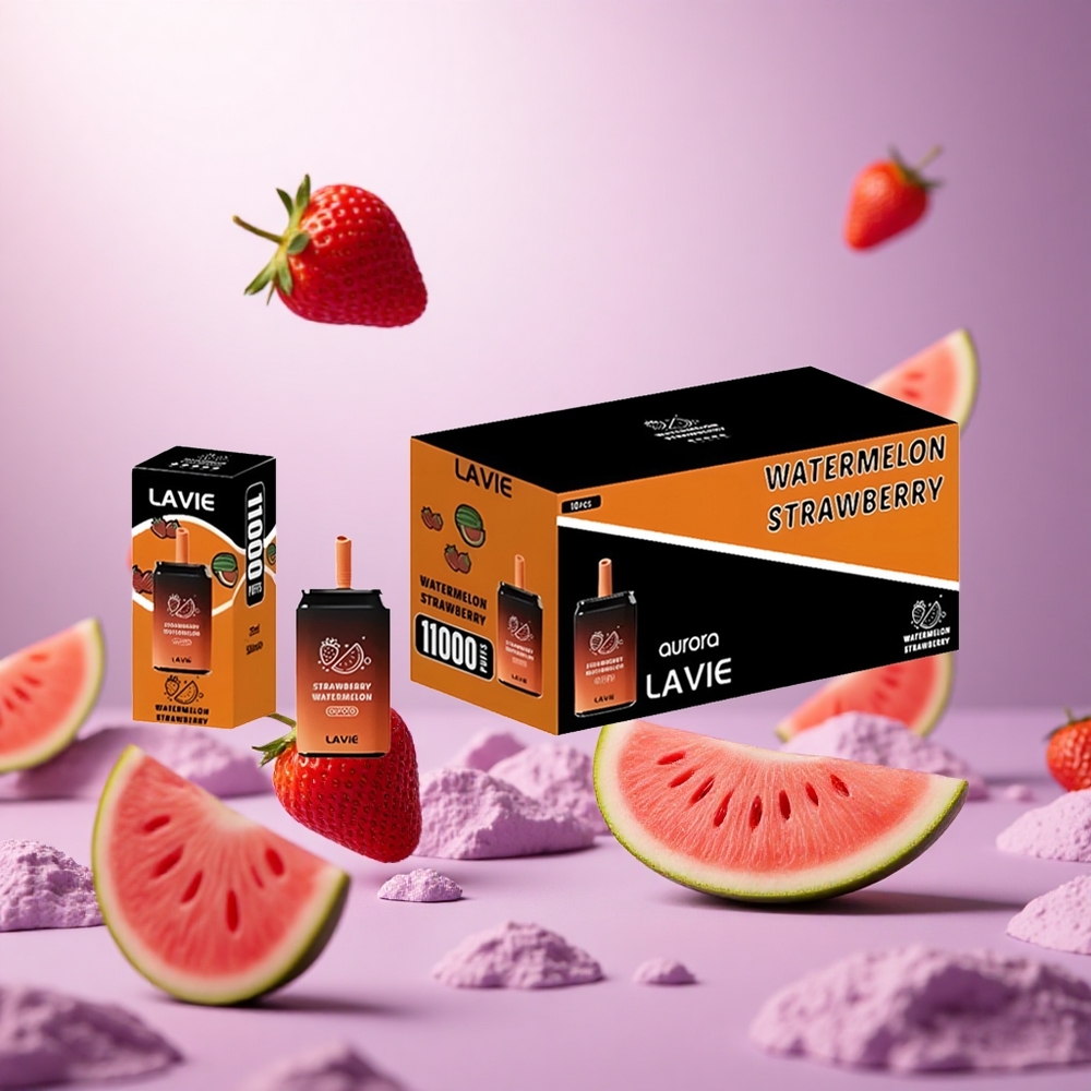 Strawberry Watermelon LAVIE Aurora 11000 Puffs 650mAh vape suppliers South Africa