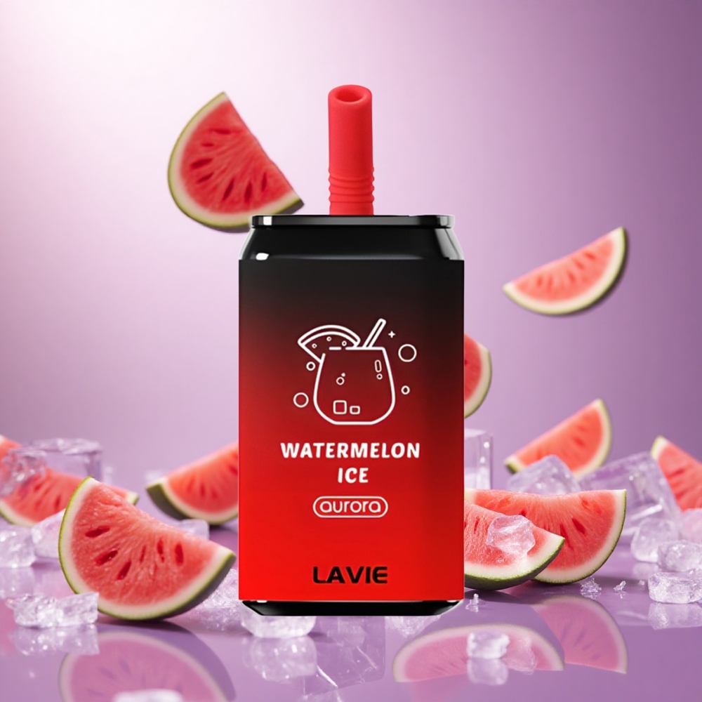 Watermelon Ice LAVIE Aurora 11000 Puffs 650mAh Type C vape suppliers South Africa