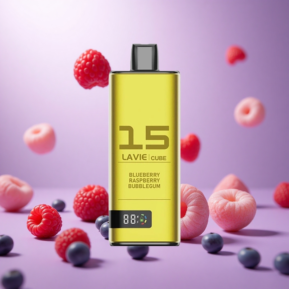 Blueberry Raspberry Bubblegum Lavie Cube 20000 Puffs 28ML Type C vape suppliers South Africa
