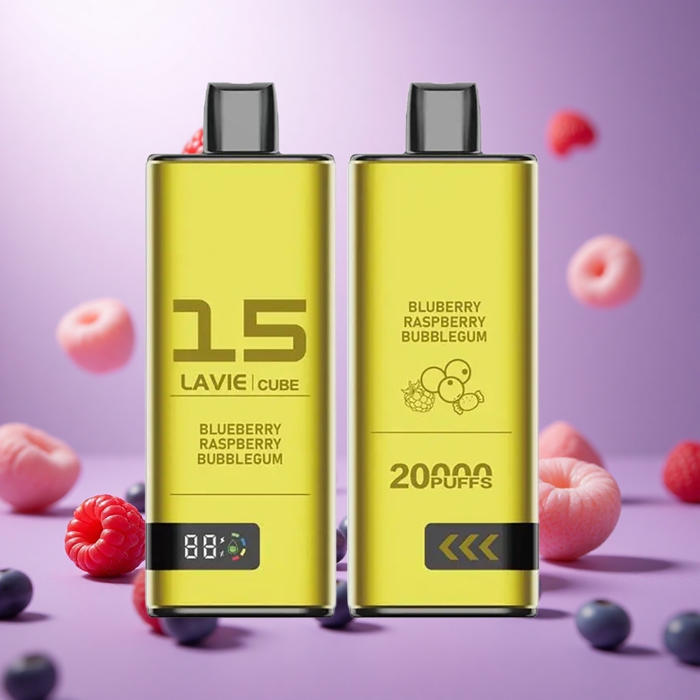 Blueberry Raspberry Bubblegum Lavie Cube 20000 Puffs 28ML Type C vape suppliers South Africa