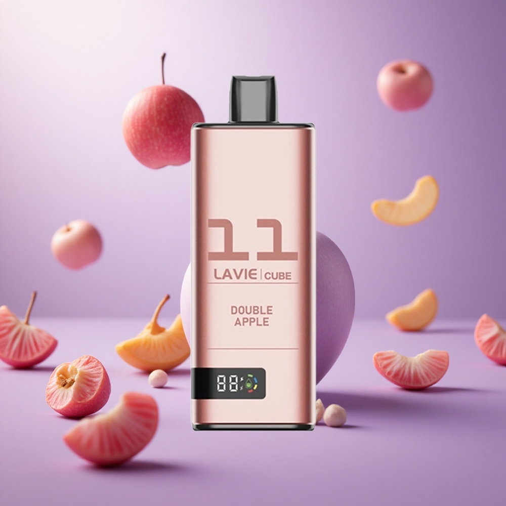 Double Apple Lavie Cube 20000 Puffs 28ML Type C vape suppliers South Africa