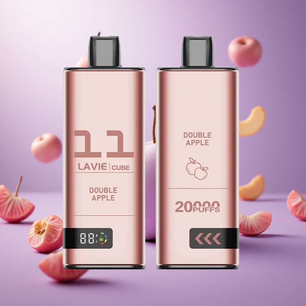 Double Apple Lavie Cube 20000 Puffs 28ML Type C vape suppliers South Africa