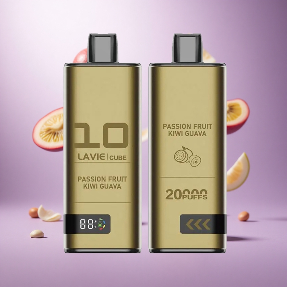 Passion Fruit Kiwi Guava Lavie Cube 20000 Puffs 28ML vape suppliers South Africa