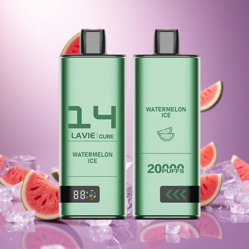 Watermelon Ice Lavie Cube 20000 Puffs 28ML vape suppliers South Africa