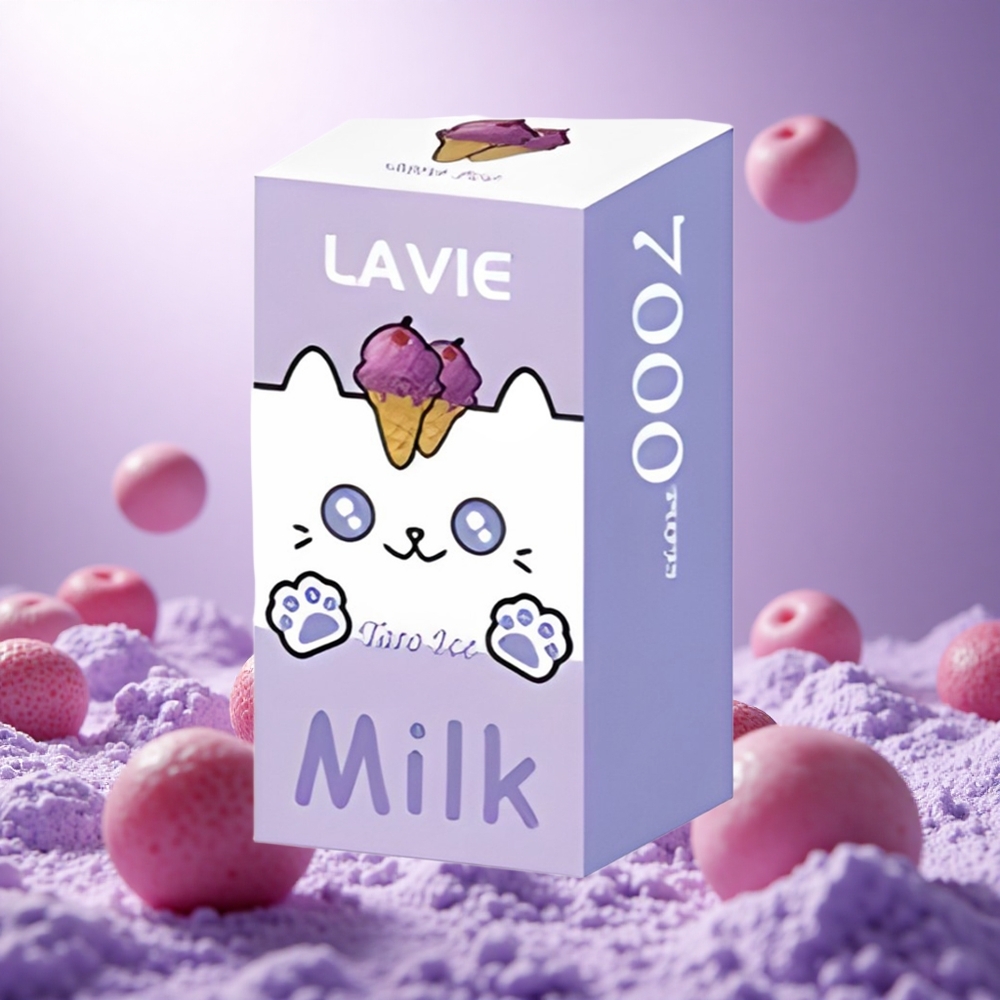 Grape Ice Lavie Milk 7000 Puffs Disposable Vape 16ML Type C vape suppliers South Africa