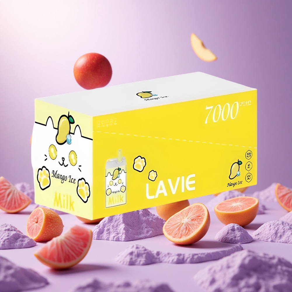 Mango Ice LAVIE Milk 7000 Puffs 16ML Type C vape suppliers South Africa