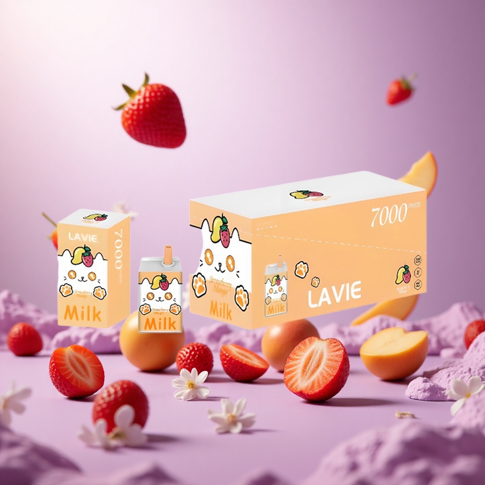 Strawberry Mango LAVIE Milk 7000 Puffs 16ML vape suppliers South Africa