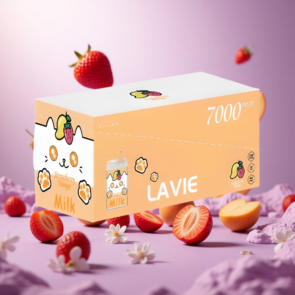 Strawberry Mango LAVIE Milk 7000 Puffs 16ML vape suppliers South Africa
