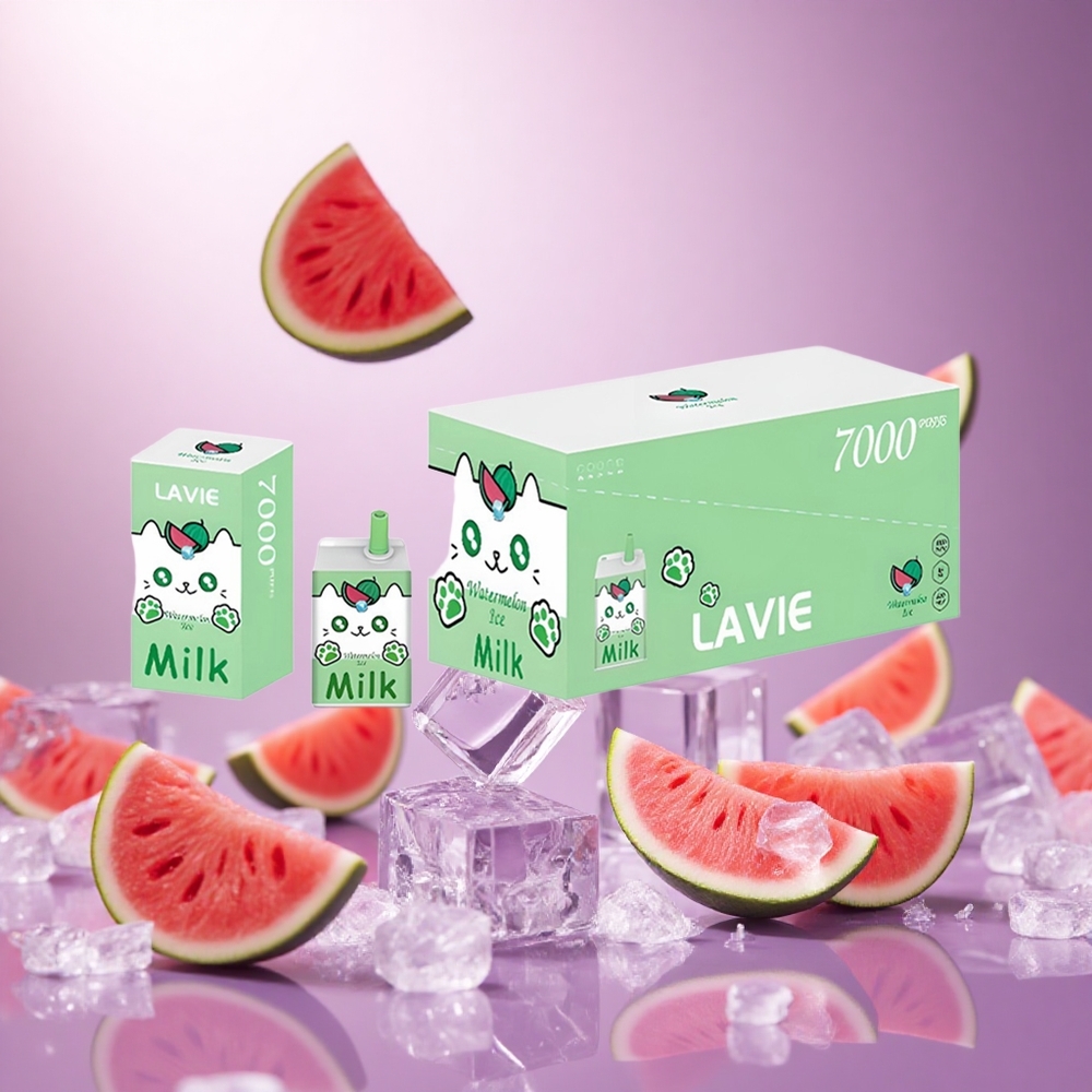 Watermelon Ice LAVIE Milk 7000 Puffs Disposable Vape 16ML vape suppliers South Africa