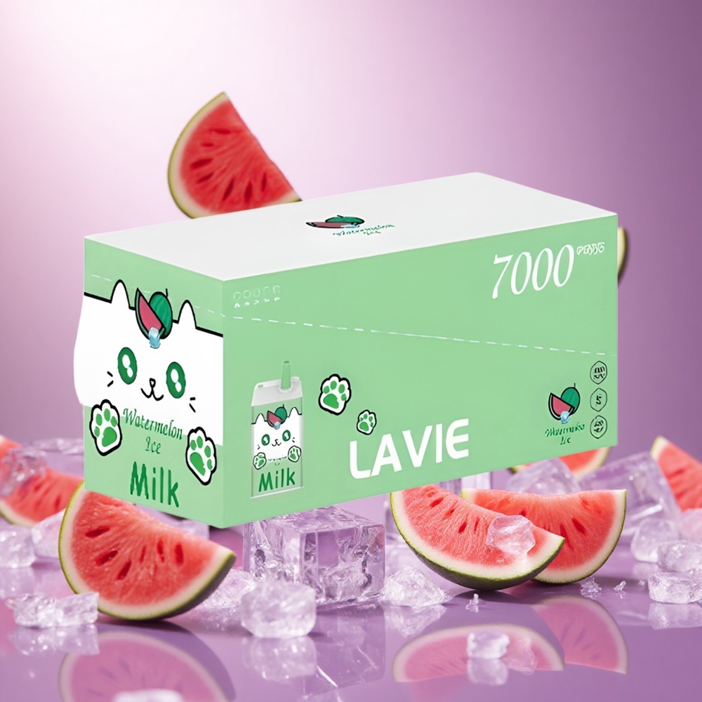 Watermelon Ice LAVIE Milk 7000 Puffs Disposable Vape 16ML vape suppliers South Africa