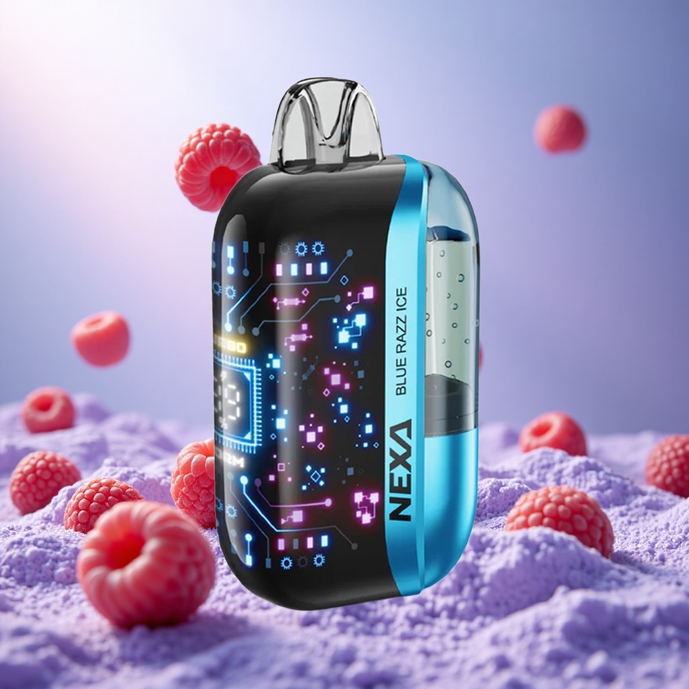 Blue Razz Ice NEXA Ultra 50000 Puffs 20ml 5% vape suppliers South Africa