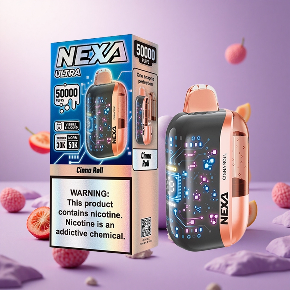 Cinna Roll NEXA Ultra 50000 Puffs 5% Nicotine vape suppliers South Africa