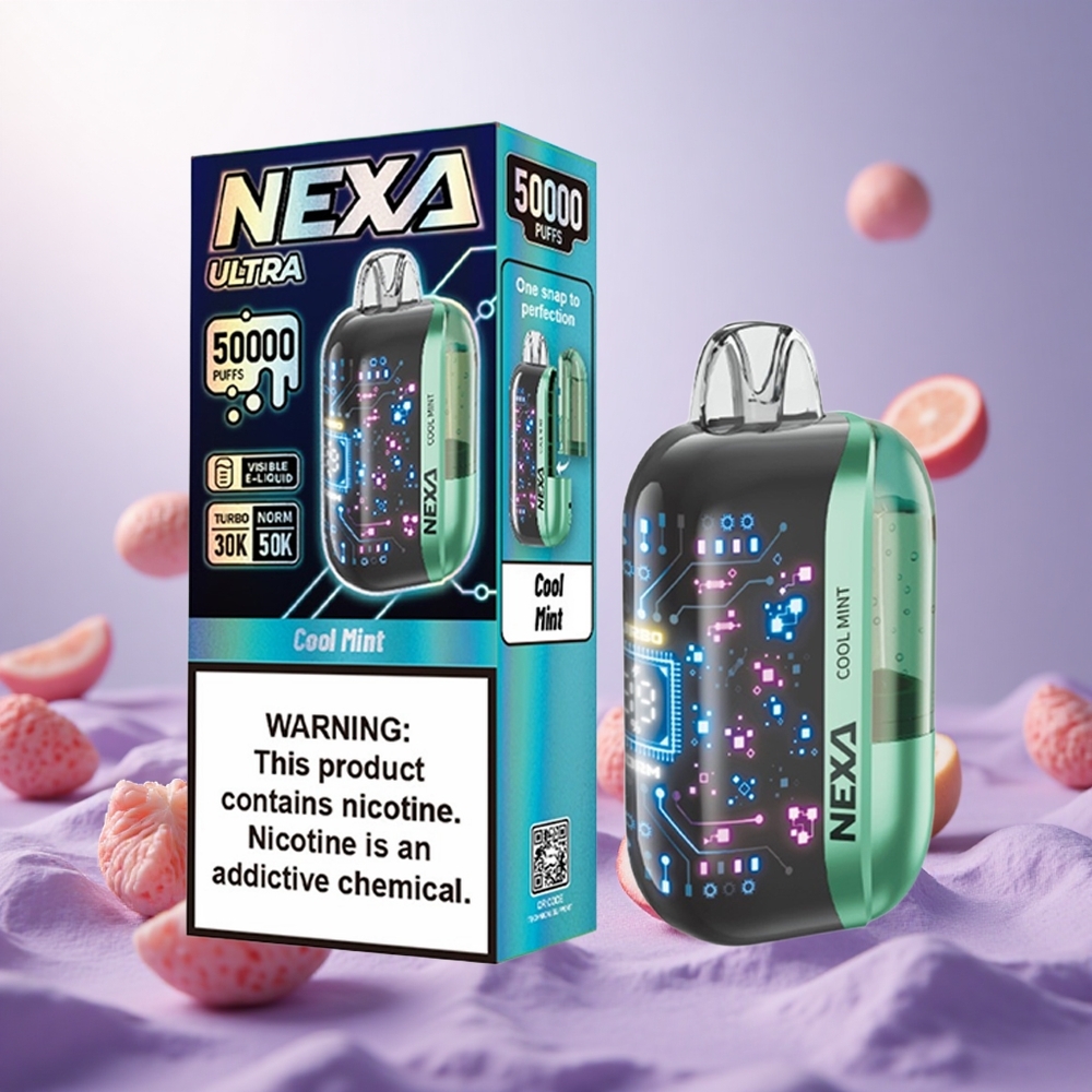 Cool Mint NEXA Ultra 50000 Puffs 20ml Prefilled vape suppliers South Africa