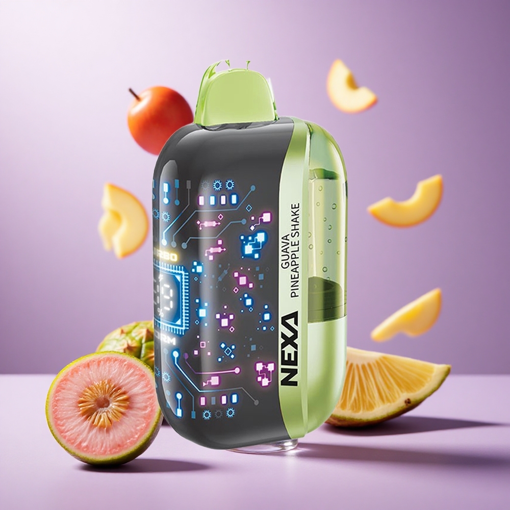 Guava Pineapple Shake NEXA Ultra 50000 Puffs 20ml Prefilled Type-C Charging vape suppliers South Africa