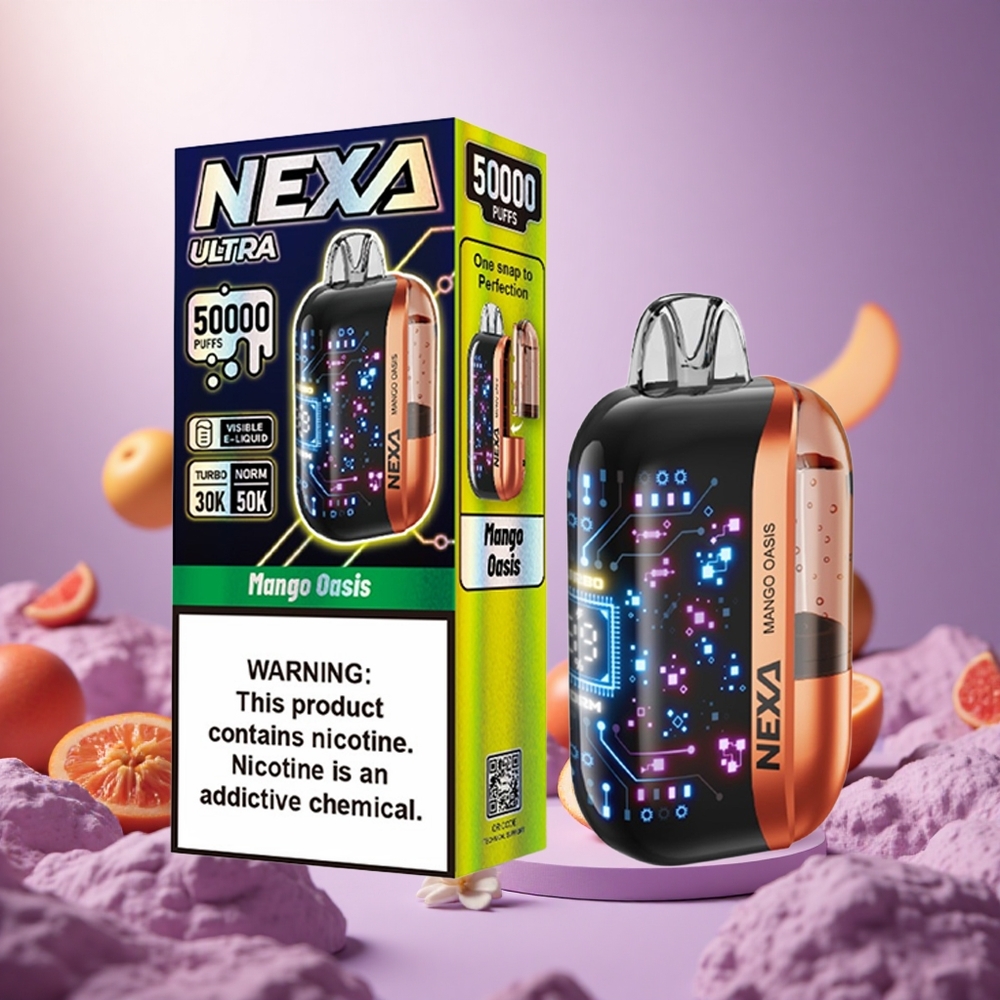 Mango Oasis NEXA Ultra 50000 Puffs 20ml vape suppliers South Africa