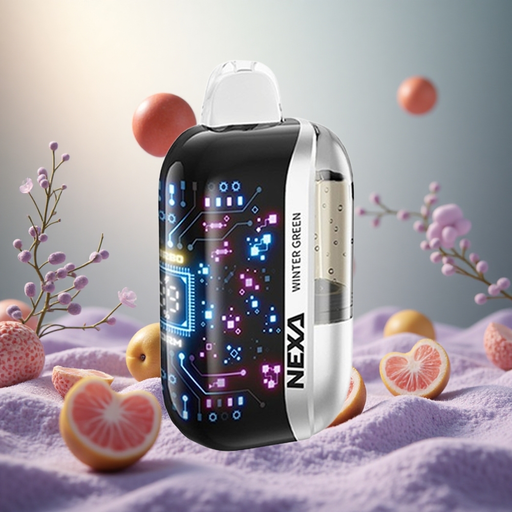 Winter Green NEXA Ultra 50000 Puffs 20ml Display Screen vape suppliers South Africa