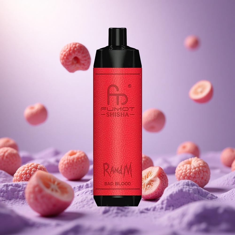 Bad Blood RandM Fumot Shisha 10000 Puffs 18ml Prefilled vape suppliers South Africa