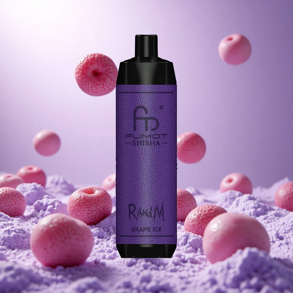Grape Ice RandM Fumot Shisha 10000 Puffs LED Indicator vape suppliers South Africa