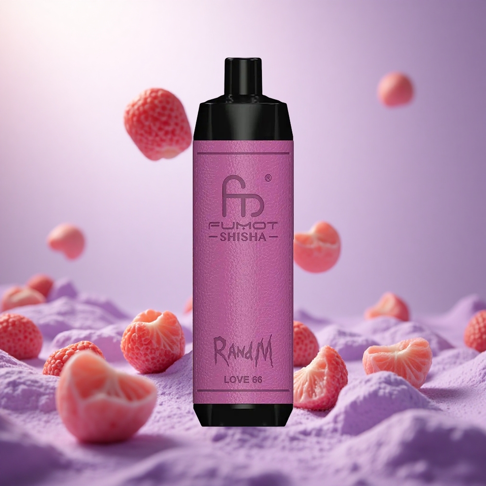 Love 66 RandM Fumot Shisha 10000 Puffs Disposable Vape with 18ml Prefilled e-liquid vape suppliers South Africa