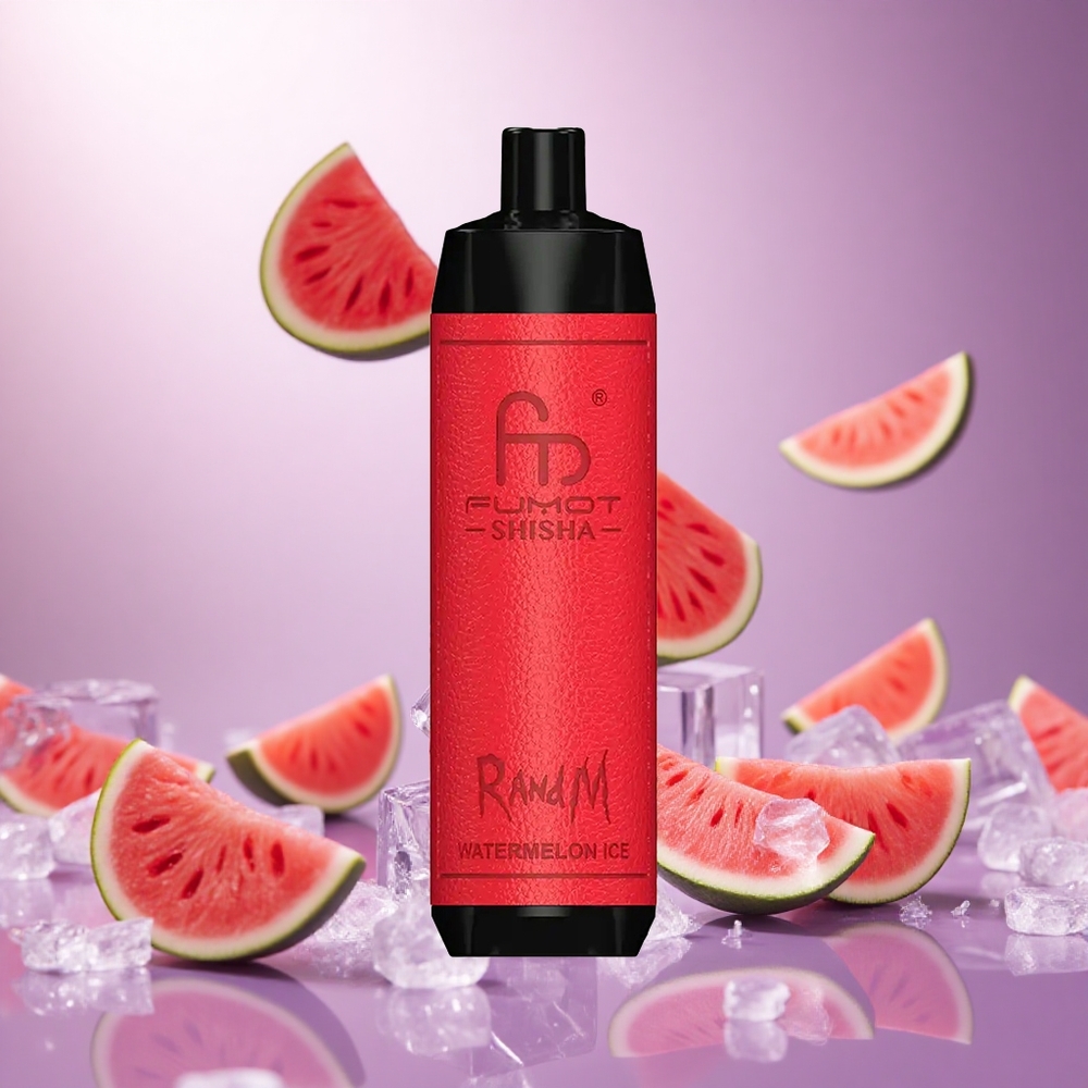 Watermelon Ice RandM Fumot Shisha 10000 Puffs LED Indicator Type-C Port vape suppliers South Africa