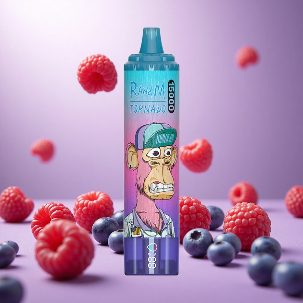 Blueberry Raspberry RandM Fumot Tornado 15000 Puffs 25ml Mesh Coil vape suppliers South Africa