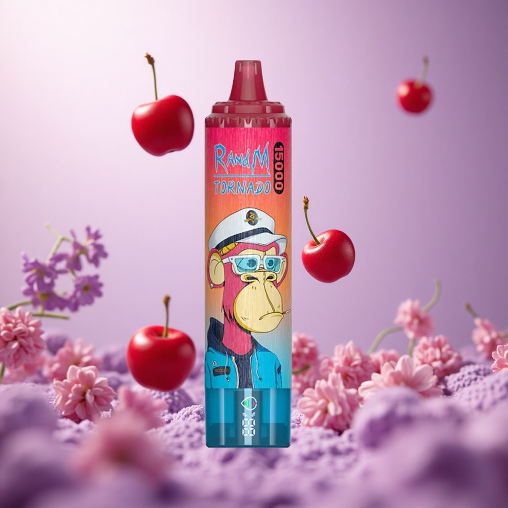 Cherry RandM Tornado 15000 Puffs 25ml Vape suppliers South Africa